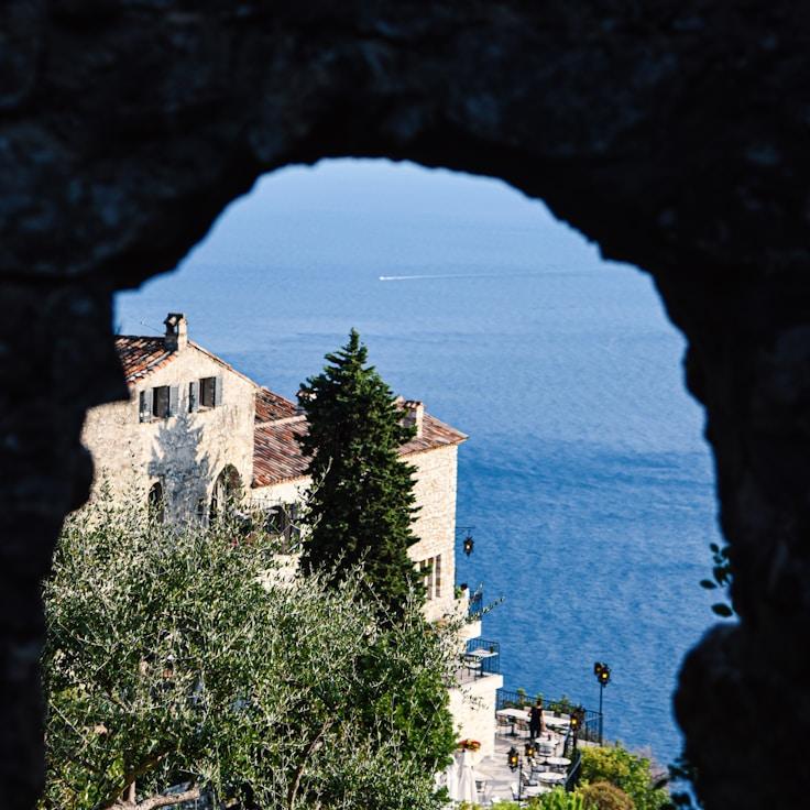 Entertainment zone at night in United States